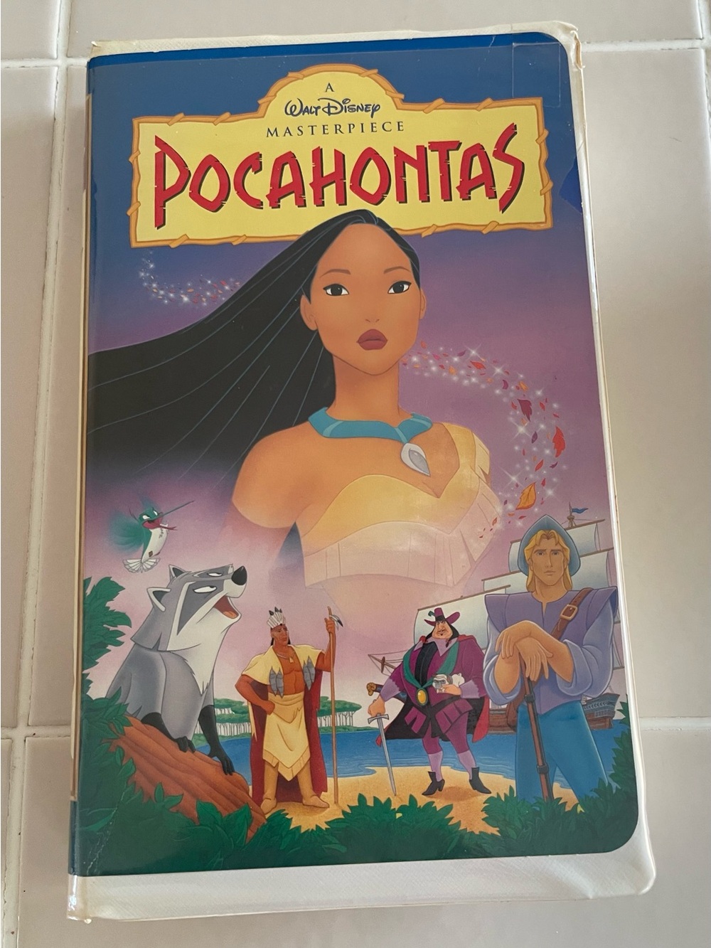 Disney Pocahontas VHS Masterpiece Vintage 1996 Original Copy